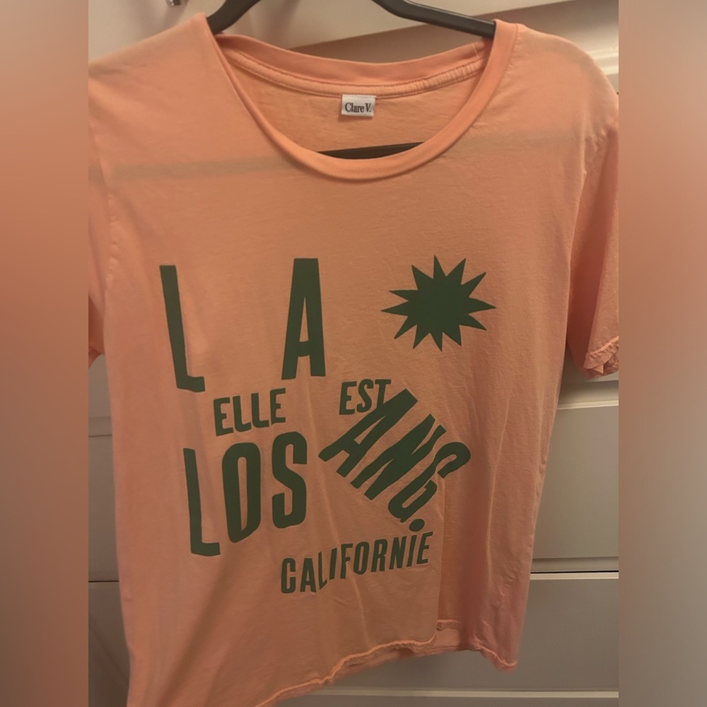 Clare V graphic tee